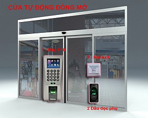 Bộ kiểm soát cửa và chấm công 5