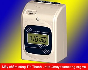 Máy chấm công Metal 6800N