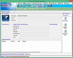 Phần mềm chấm công Wise Eye 2014